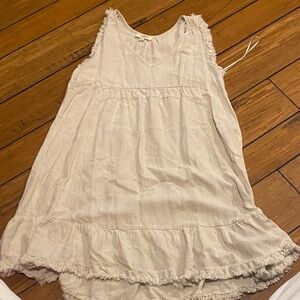 Umgee Cream Mini Dress